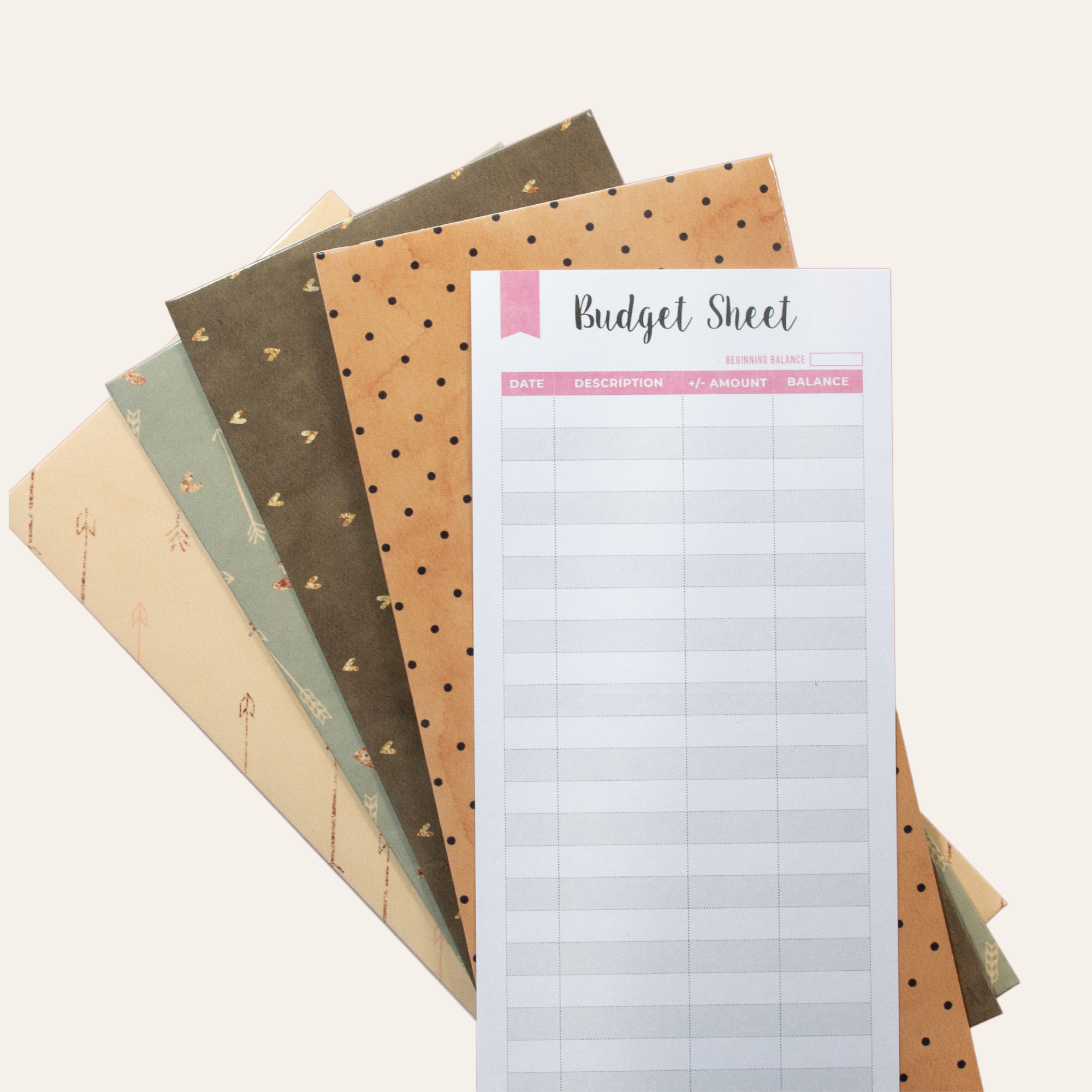Budget Sheets