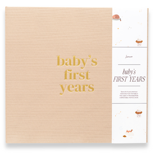 Baby Memory & Milestone Book – Keepsake Journal for Baby's First Year