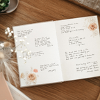 Floral Blank Journal