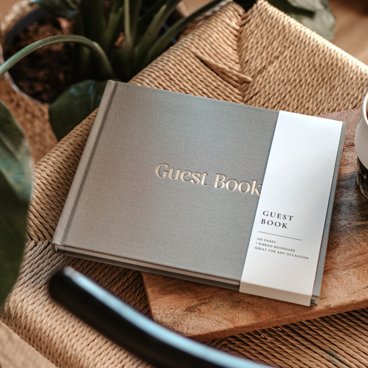 Wedding Guest Book – Perfect for Bridal Showers & Elegant Guest Sign-Ins