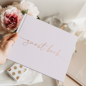 Wedding Guest Book – Perfect for Bridal Showers & Elegant Guest Sign-Ins