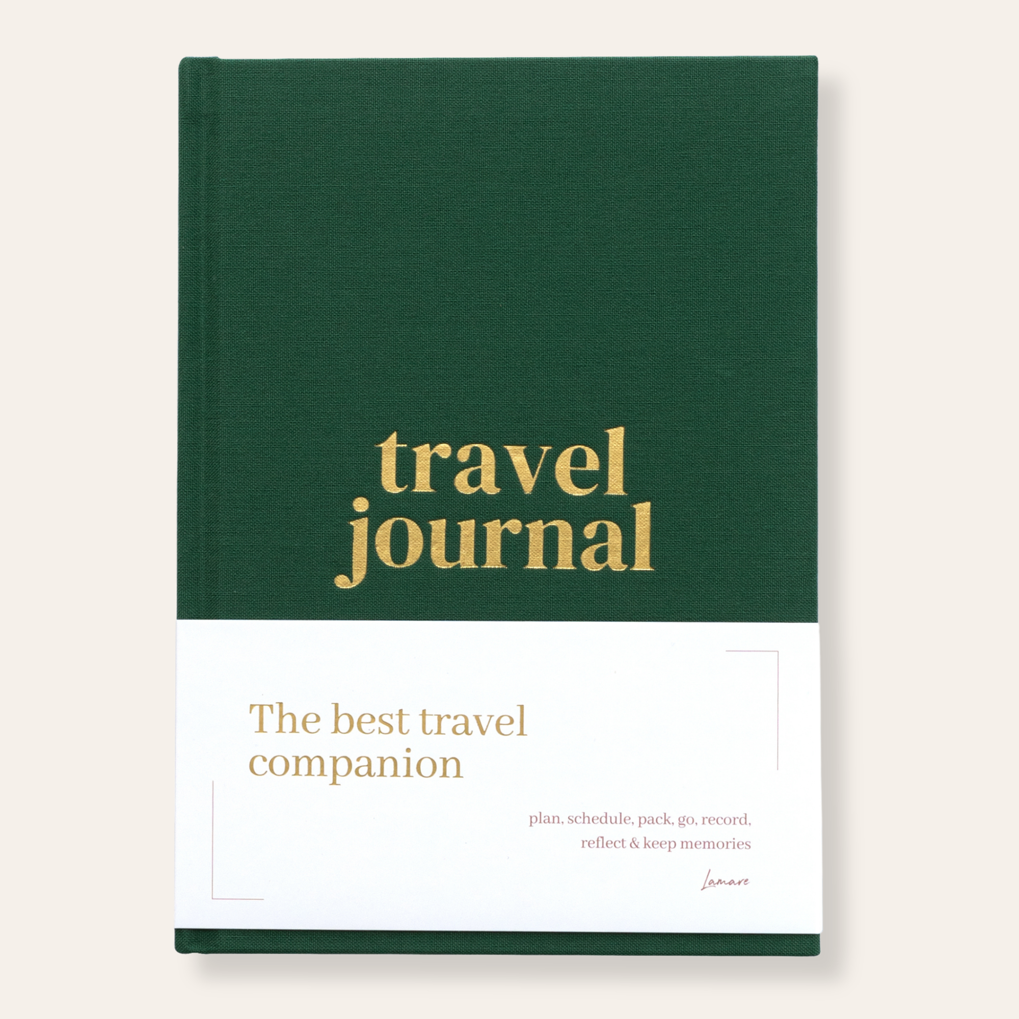 Linen Travel Journal