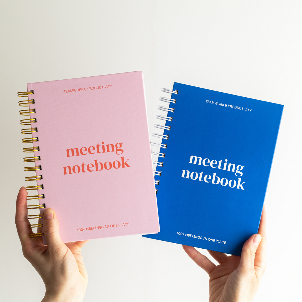 Meeting Notebook For Work – Project Planner, Work Organization & Productivity Tool