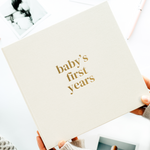 Baby Memory & Milestone Book – Keepsake Journal for Baby's First Year