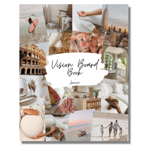 Vision Board Book & Craft Kit – Dream Board & Mood Board Supplies