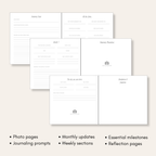 Linen Pregnancy Journal