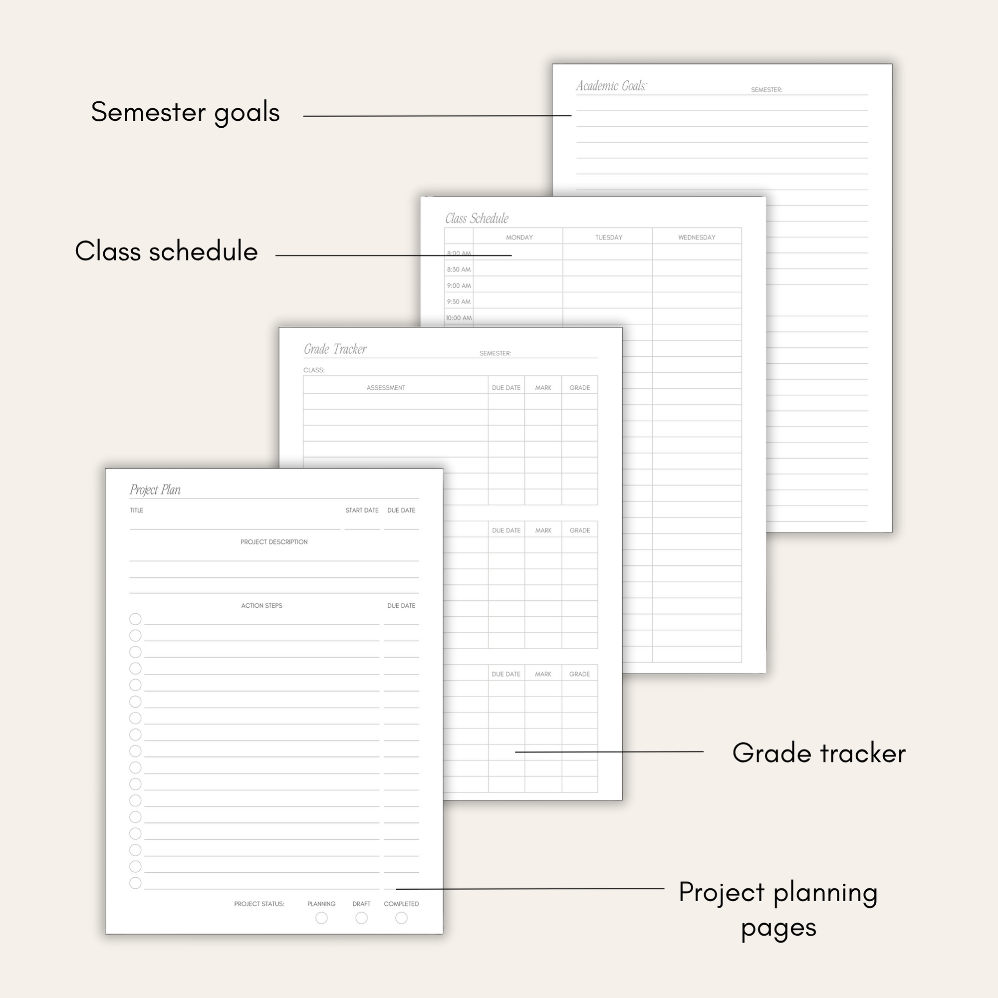 Academic Planner
