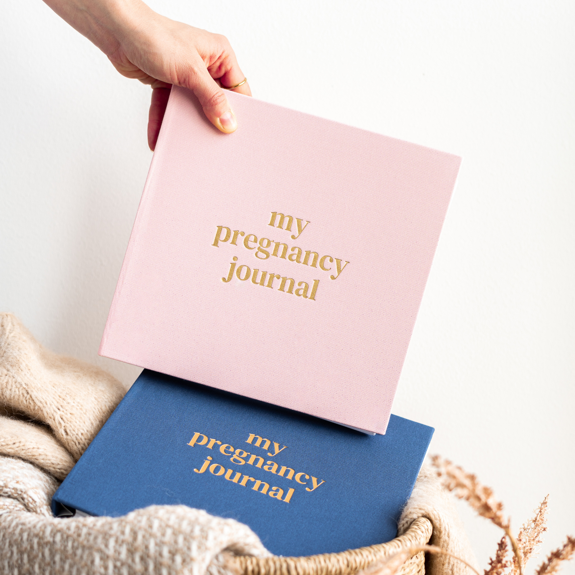 Linen Pregnancy Journal