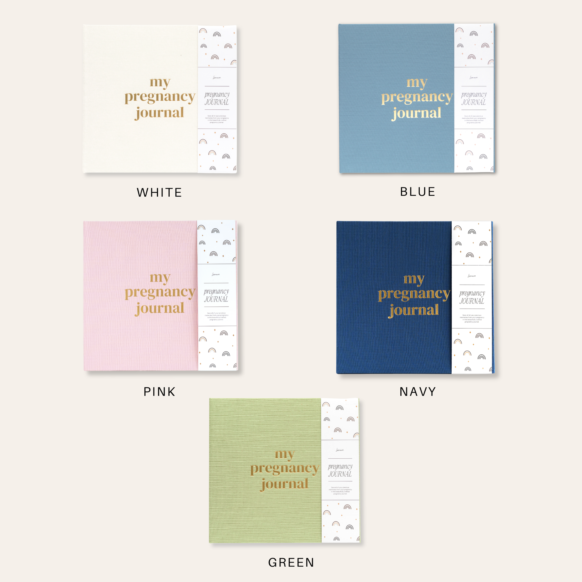 Linen Pregnancy Journal