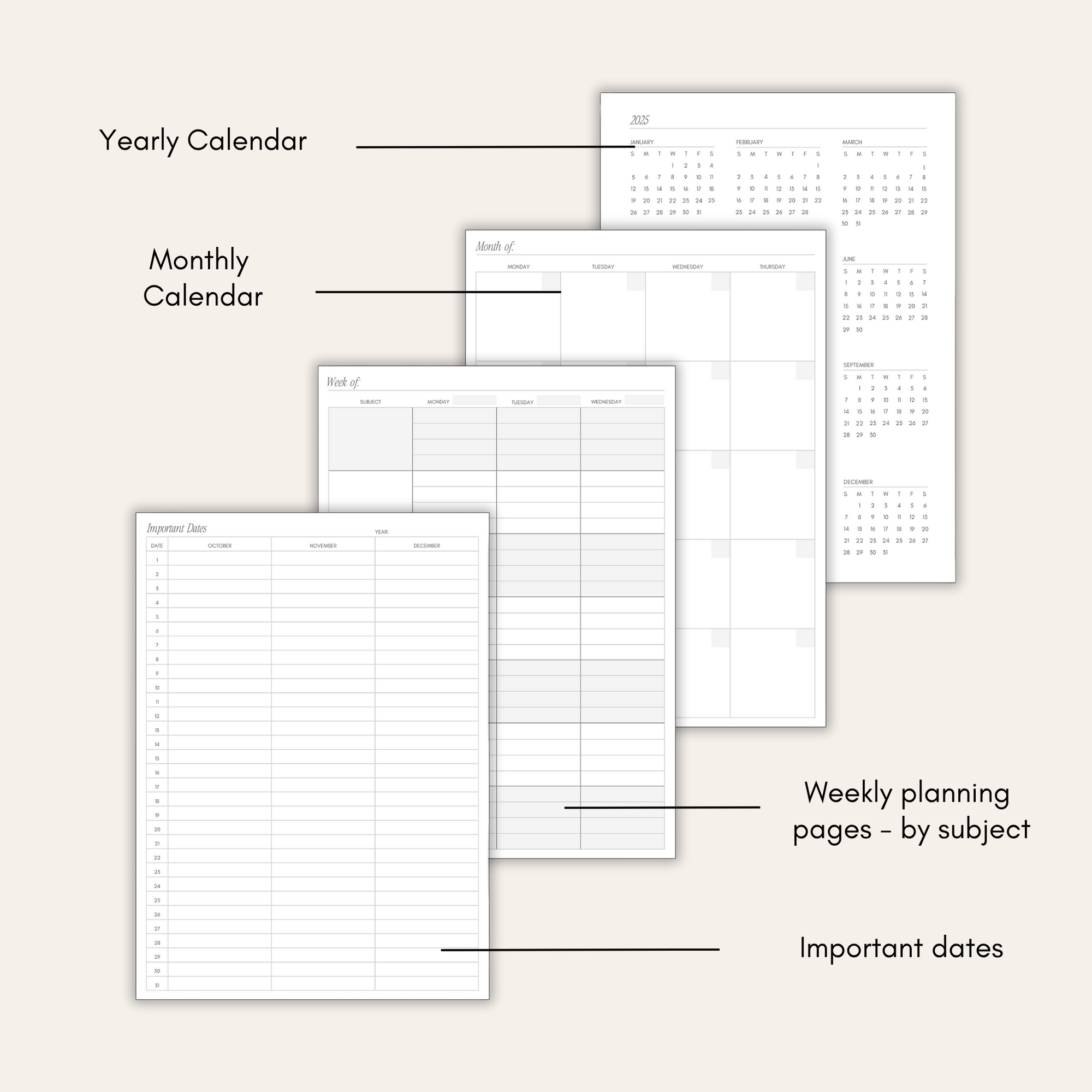 Teacher Planner