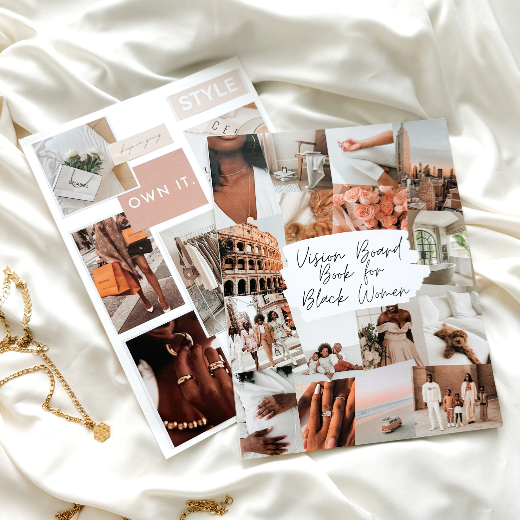 Vision Board Book for Black Women