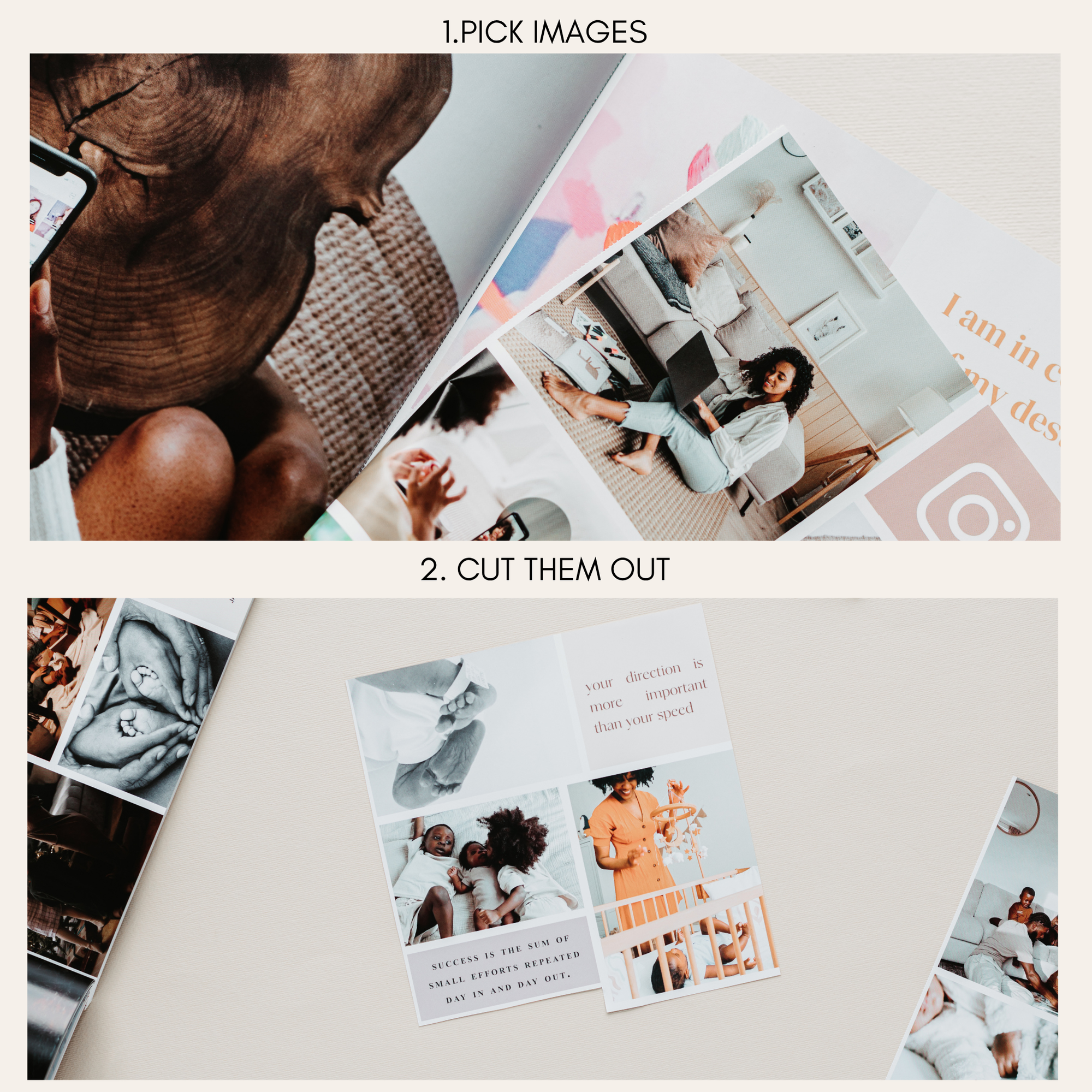 Vision Board Book for Black Women