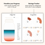 Budget Journal 2024-2025 – Monthly & Weekly Bill Planner and Organizer