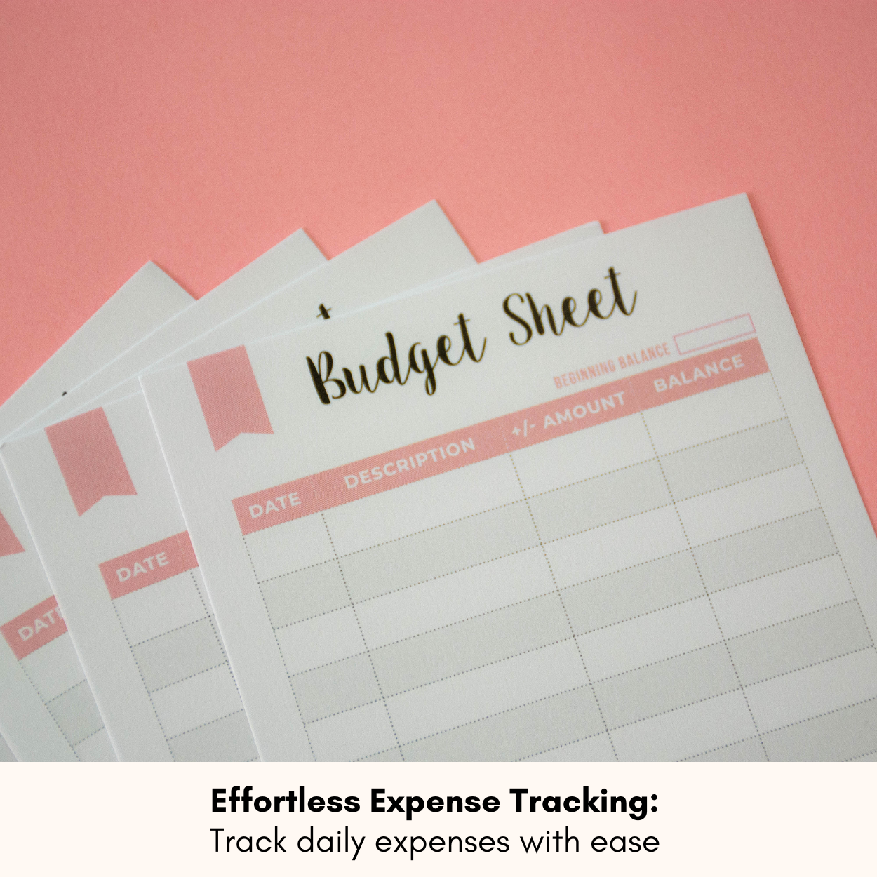 Budget & Expense Tracker - Weekly A6 Budget Sheets for Organized Finances