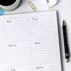 Weekly Planner Notepad