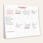 Weekly Planner Notepad