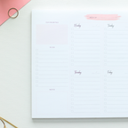 Weekly Planner Notepad