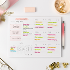 Weekly Planner Notepad