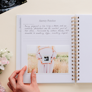 Pregnancy Journal & Planner – Timeless Memory Book for First-Time Moms