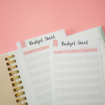 Budget & Expense Tracker - Weekly A6 Budget Sheets for Organized Finances