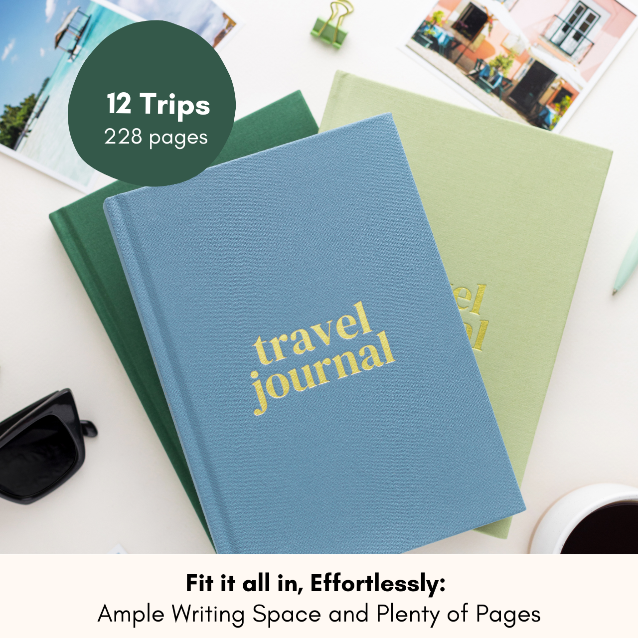 Travel Journal & Planner – Memory Book, Diary, and Log Organizer