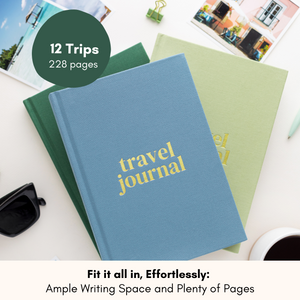 Travel Journal & Planner – Memory Book, Diary, and Log Organizer