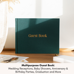 Wedding Guest Book – Perfect for Bridal Showers & Elegant Guest Sign-Ins