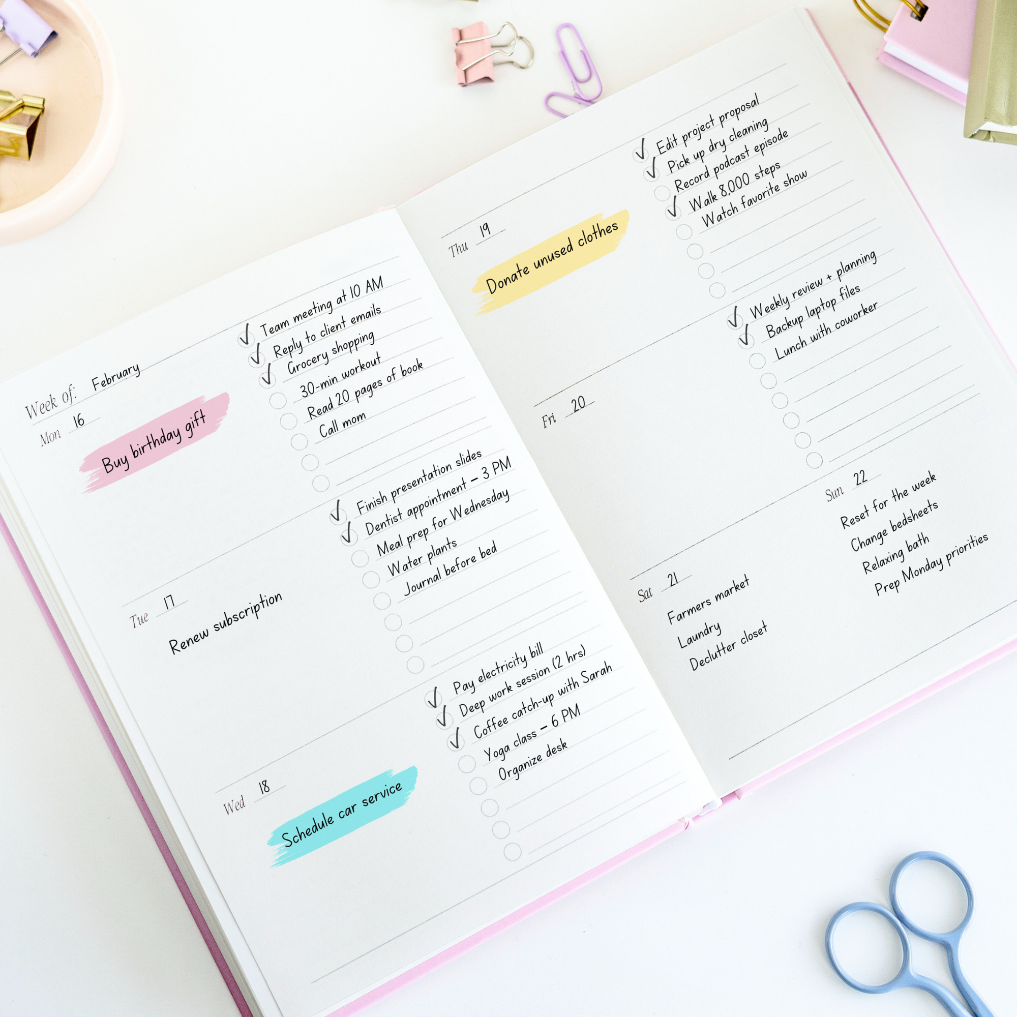 Productivity Planner