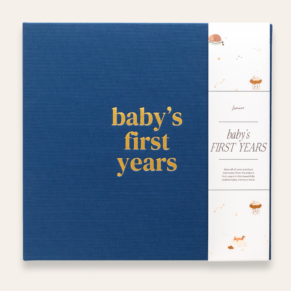 Linen Baby Memory Book
