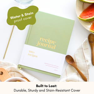 DIY Recipe Book – Blank Cookbook to Write in Your Own Recipes