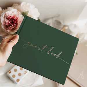 Wedding Guest Book – Perfect for Bridal Showers & Elegant Guest Sign-Ins