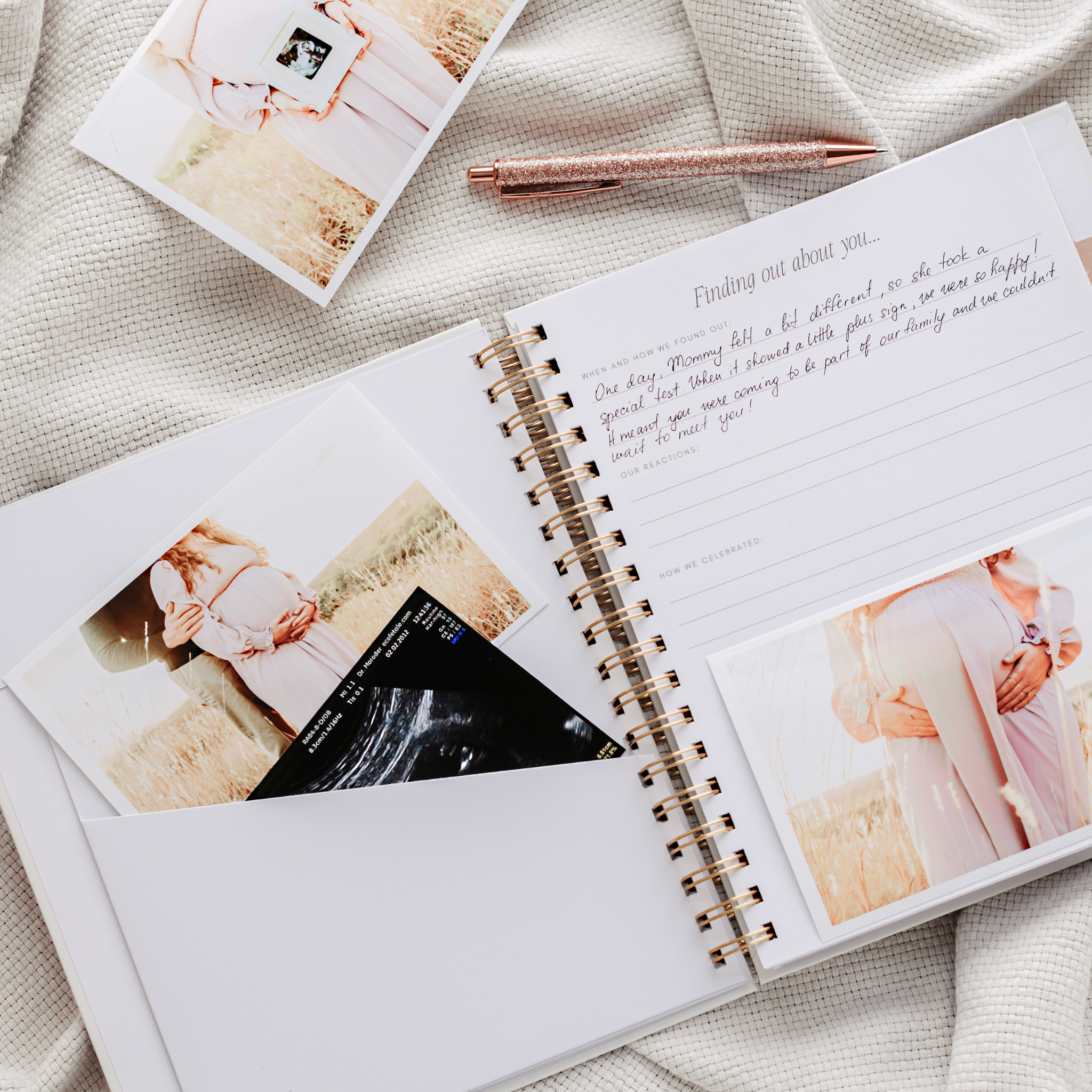 Pregnancy Journal & Planner – Timeless Memory Book for First-Time Moms