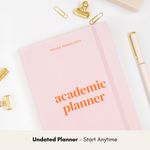 Academic Planner 2024-2025 – Student & College School Year Organizer