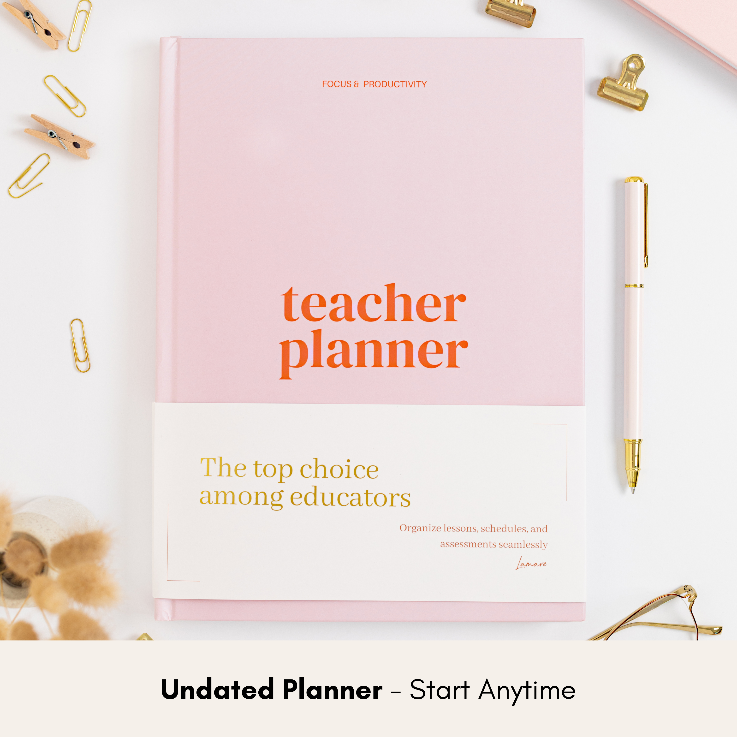 Teacher Planner & Gradebook – Lesson Plans & Daily Organizer