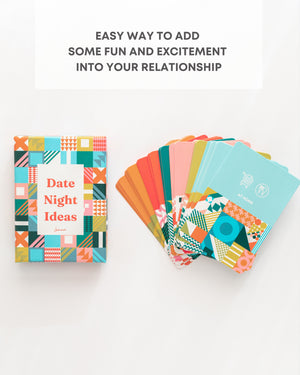 Date Night Idea Cards - 50+ Unique and Fun Activities for Couples