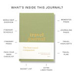 Travel Journal & Planner – Memory Book, Diary, and Log Organizer