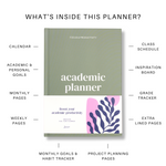 Academic Planner 2024-2025 – Student & College School Year Organizer