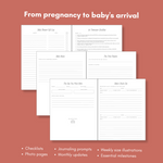 Pregnancy Journal & Planner – Timeless Memory Book for First-Time Moms