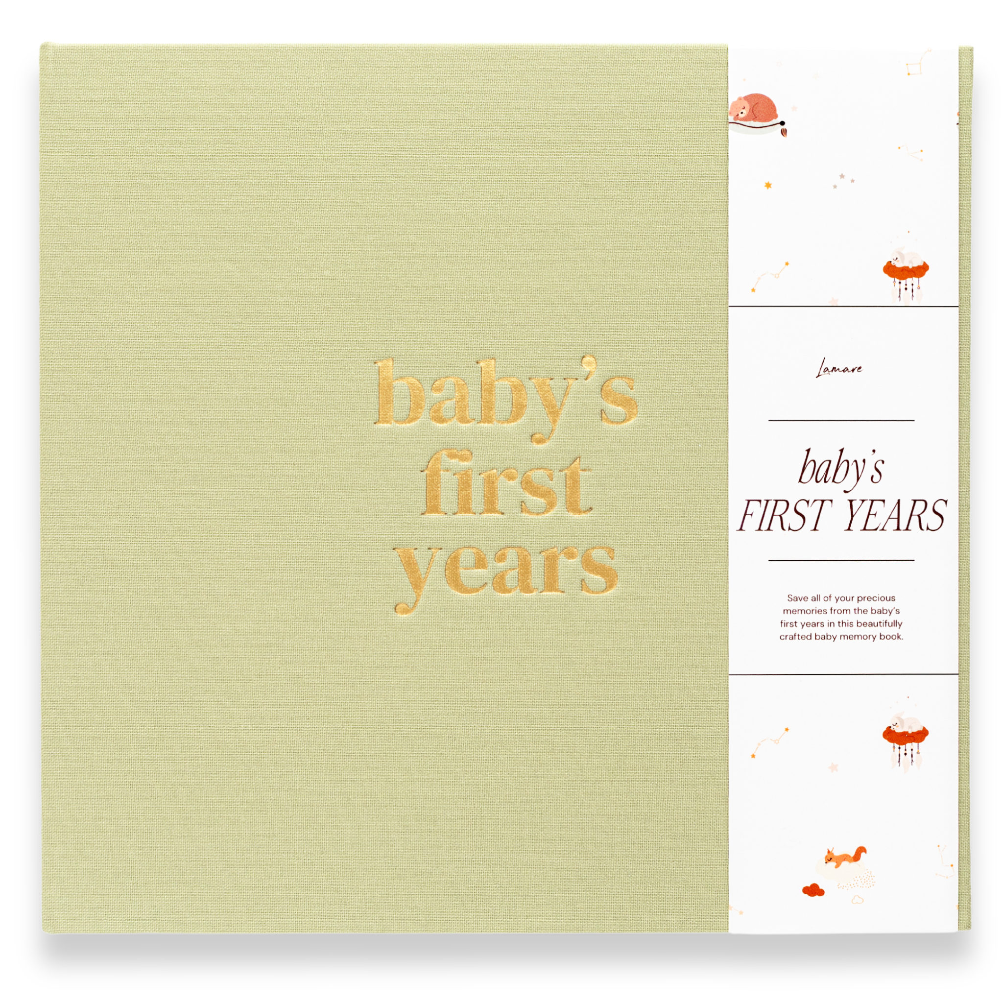 Baby Memory & Milestone Book – Keepsake Journal for Baby's First Year