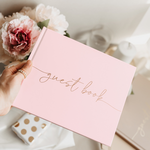 Wedding Guest Book – Perfect for Bridal Showers & Elegant Guest Sign-Ins