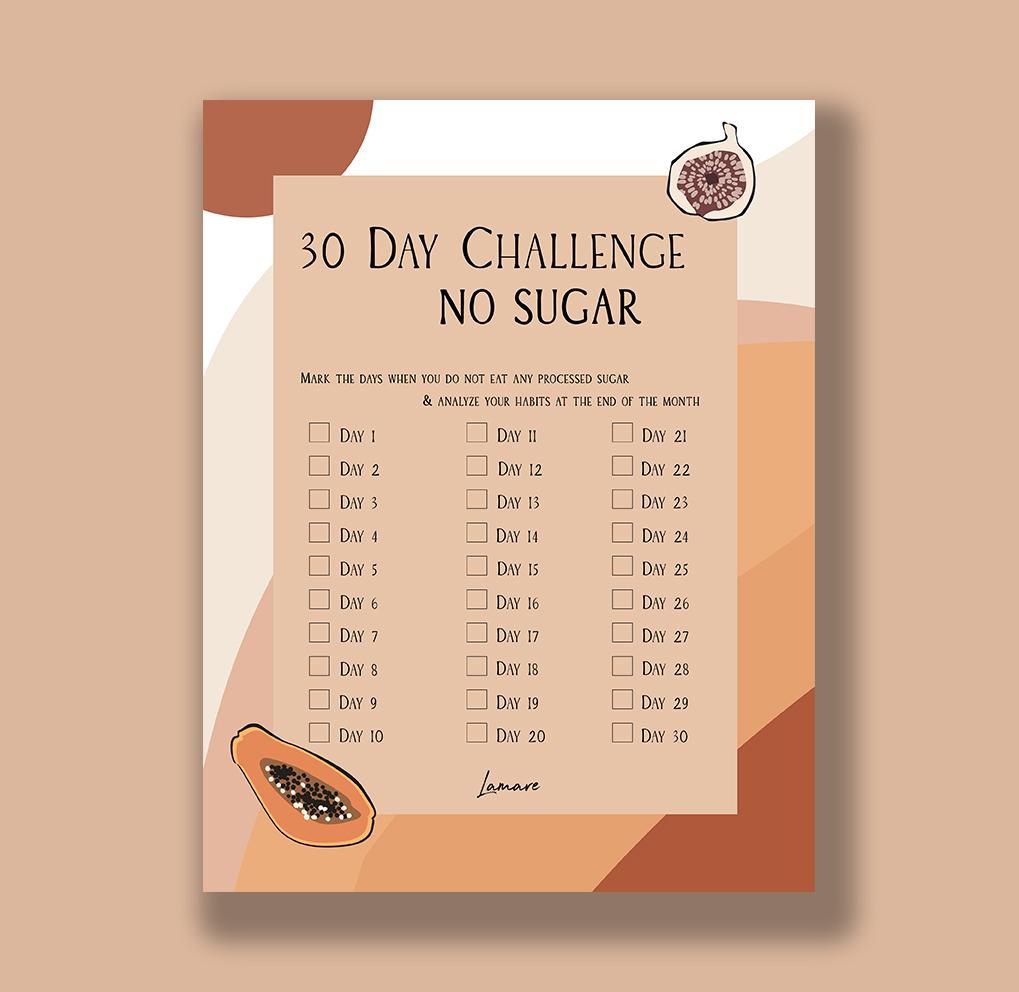 30 Day Challenge: Pdf Sheet - thelamare